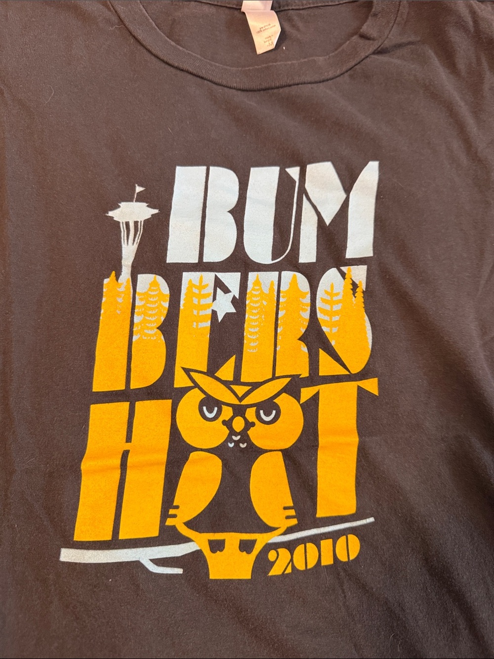 Ultra Rare - 2010 Seattle Bumbershoot Music & Arts Festival T-Shirt